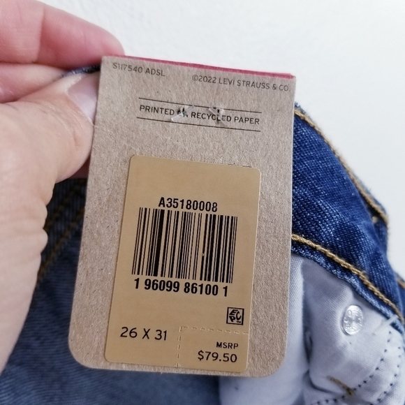 Levi's SilverTab '94 Baggy Jeans NWT A3518008  Men's size 26x31 - Picture 4 of 12